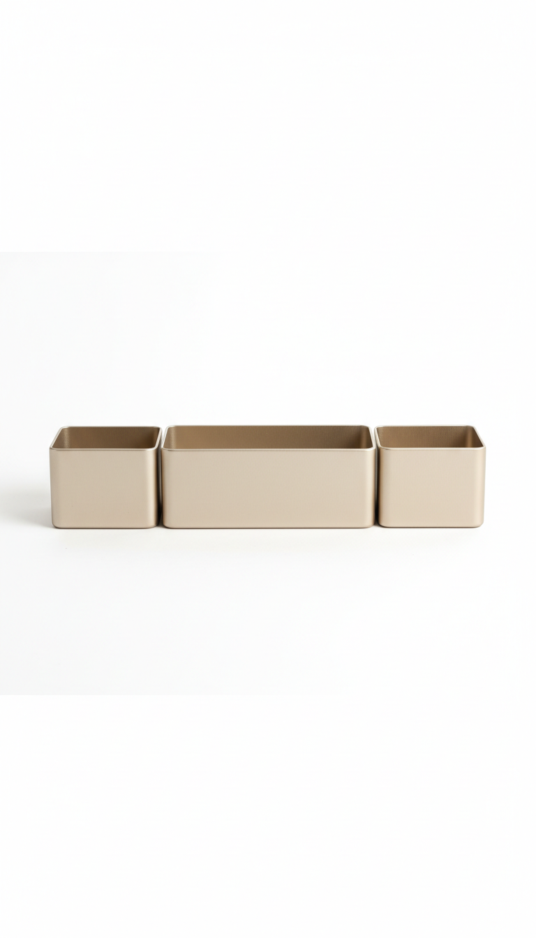Brushed Champagne Modular Organizer